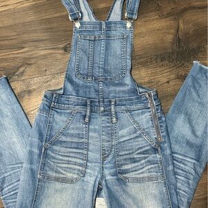 Madewell S Small Stretch Denim Overalls Coverall